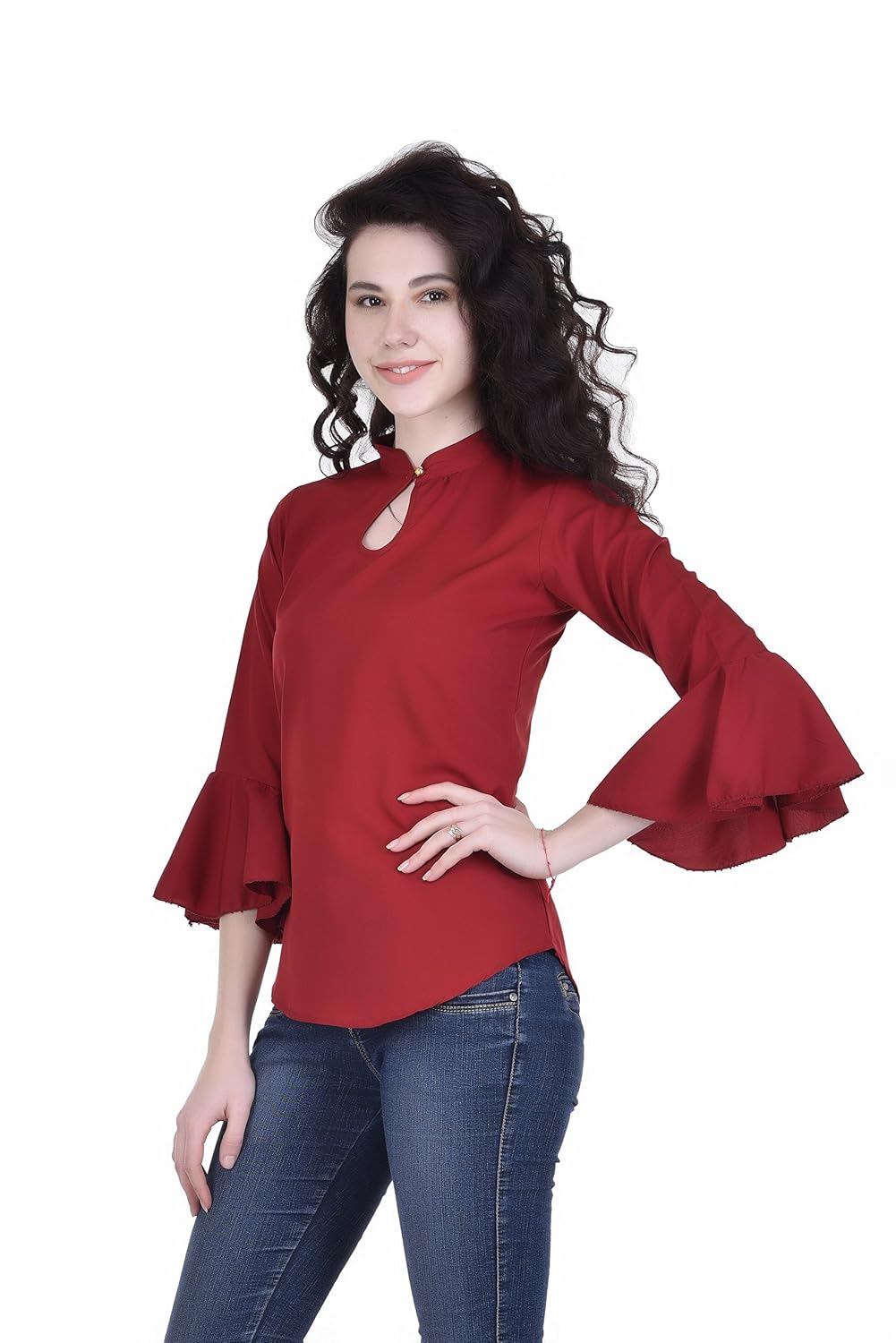 stop look slim fit women's top