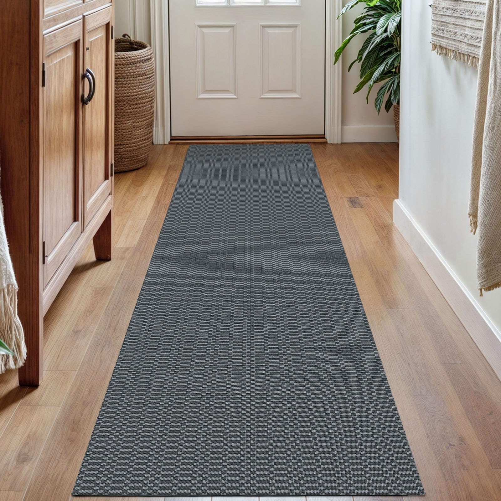 Photo 1 of **COLOR IS A LITTLE DIFFERENT** KOZYFLY Washable Runner Rug 2x7 ft Hallway Runner Kitchen Runner Rugs with Rubber Backing Bobo Non Slip Entryway Runner Indoor, Carpet Runners for Hall Entrance Bedroom