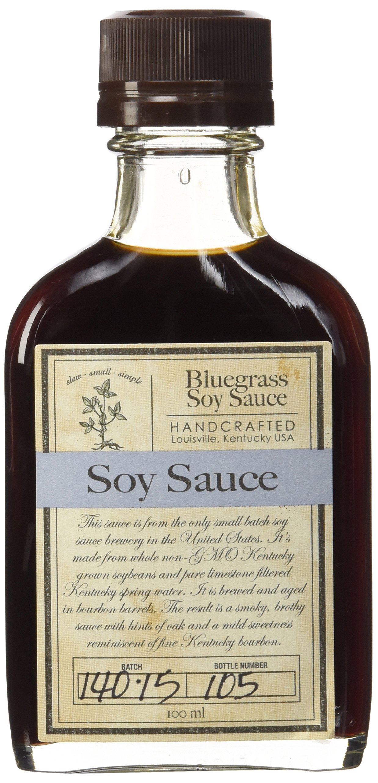 Combo of 3 Bourbon Barrel Sauces Bluegrass Soy Sauce