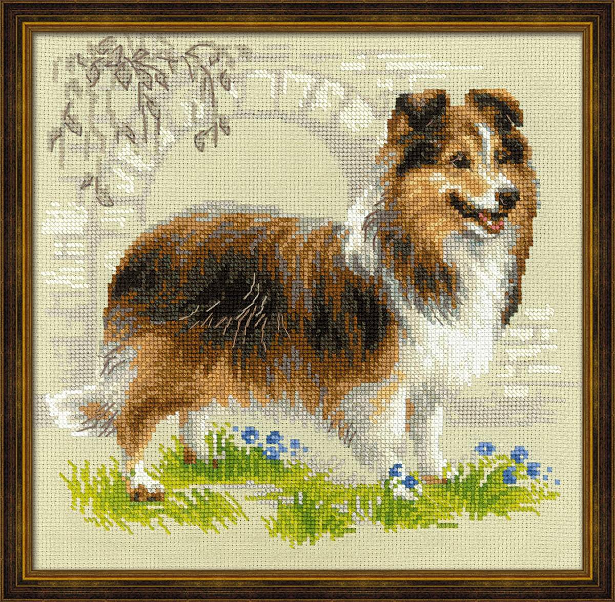 RIOLIS Cross Stitch Kit - 1710 - Sheltie