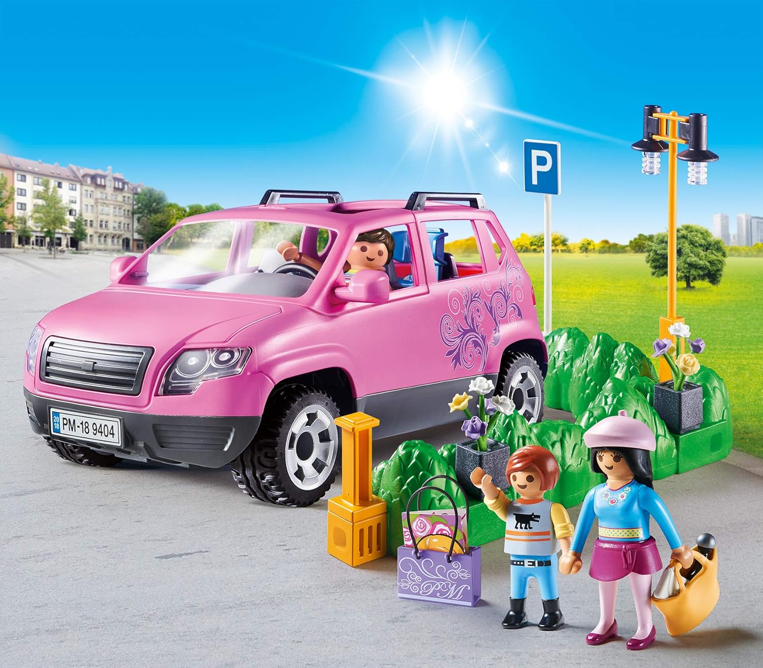 Playmobil city life voiture familiale Clearance