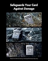 Lexar Armor Silver Pro SD Card 256GB UHS-II C10 U3 V60 280MB/s view 6