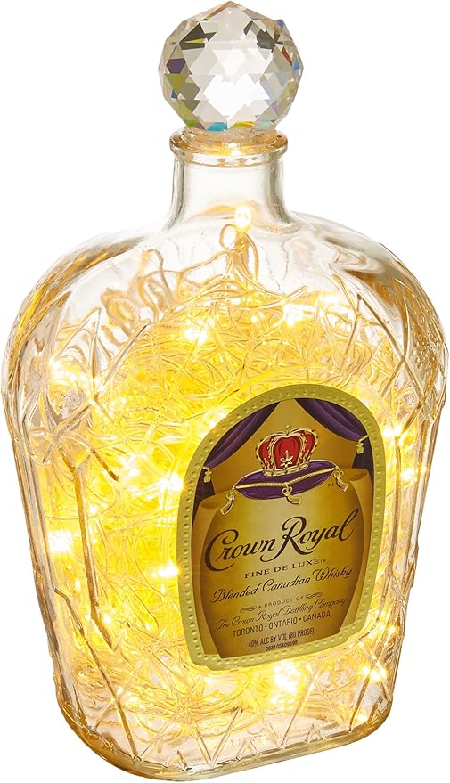 Lighting Christmas Bar Light Man Cave Light Choose Size Crown Royal Green Apple Whiskey Recycled Liquor Bottle Lamp Light Home Living