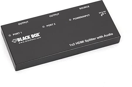 Black Box Avsp Hdmi1x2 Hdmi Video Splitter 5 M 1280 X Amazon Co Uk Electronics
