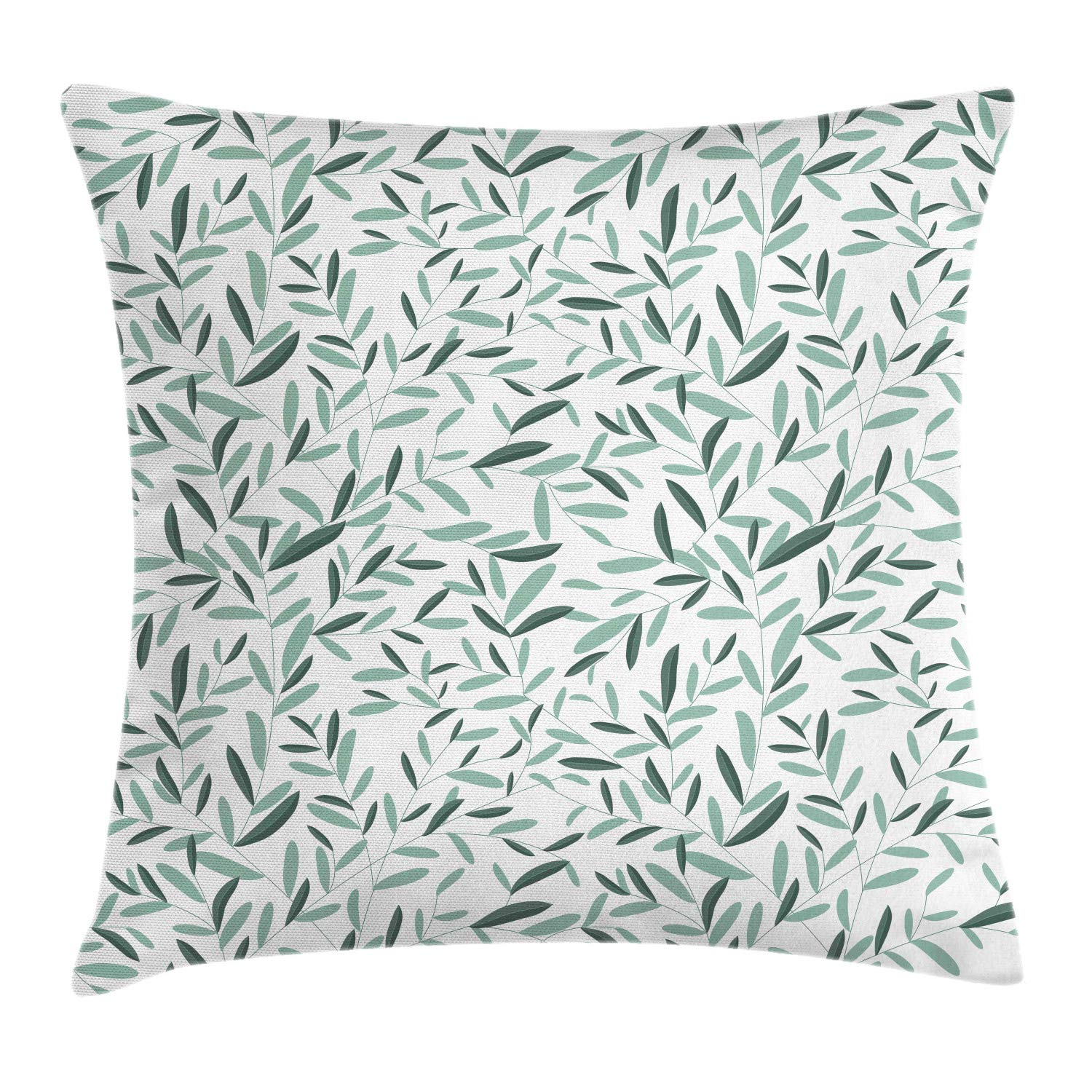Amazon Com Ambesonne Sage Throw Pillow Cushion Cover Pattern