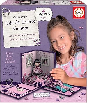 Educa Borrás-Mi Caja Secreta Gorjuss, Color único (17920): Amazon.es: Juguetes y juegos