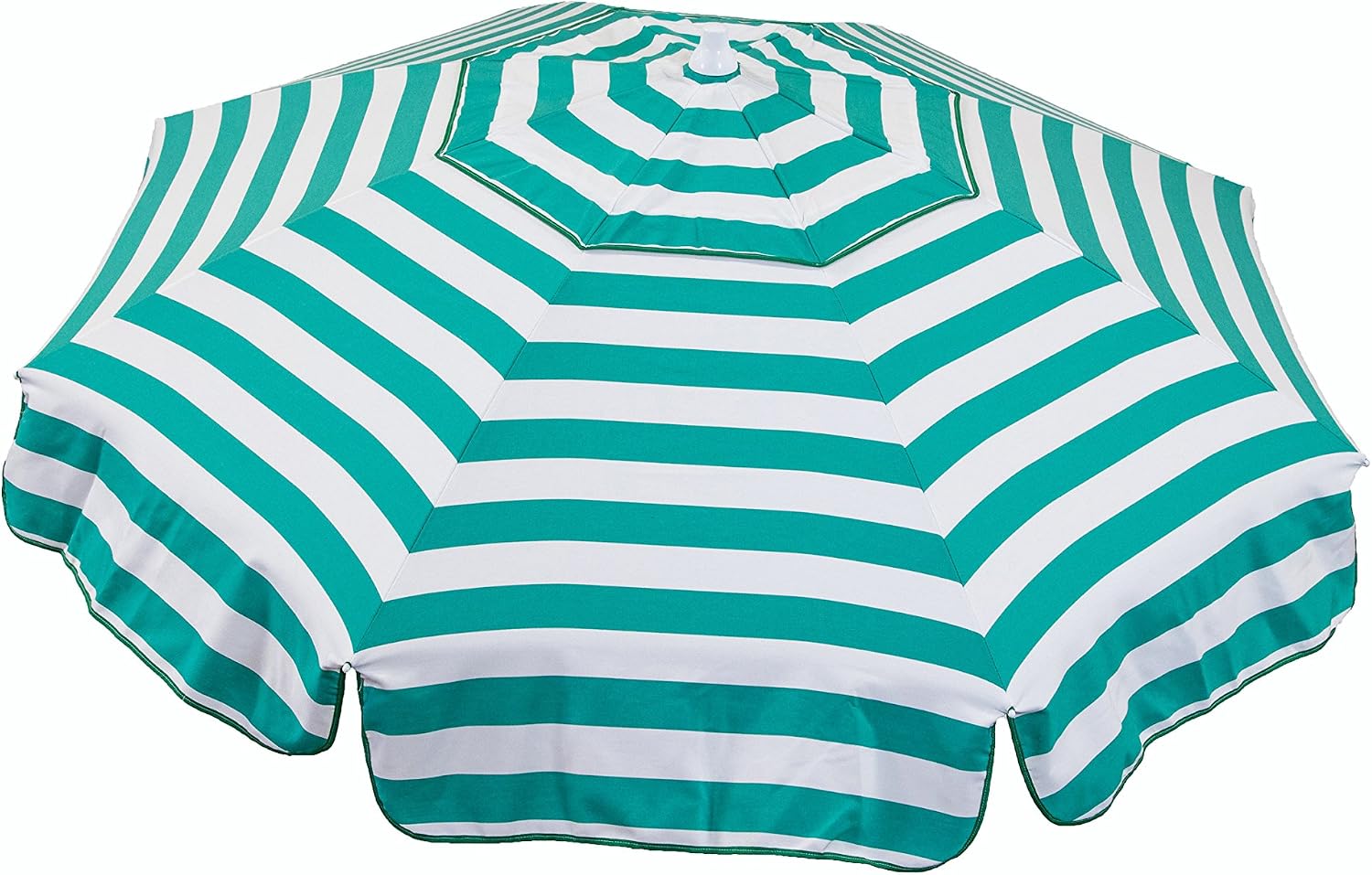 Amazon Com Heininger 1390 Destinationgear Italian Jade Green And White 6 Acrylic Striped Patio Pole Umbrella Automotive