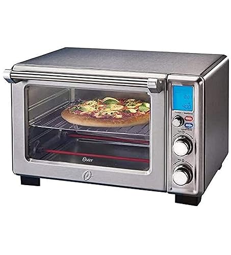 Oster Large Digital Countertop Oven, Brushed Stainless Steel in