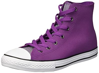 purple glitter converse high tops