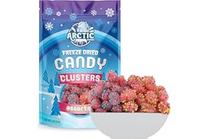 Arctic Farms Freeze Dried Candy Gummy Clusters Candies 2oz Bagged and Boxed (Assorted Flavors)