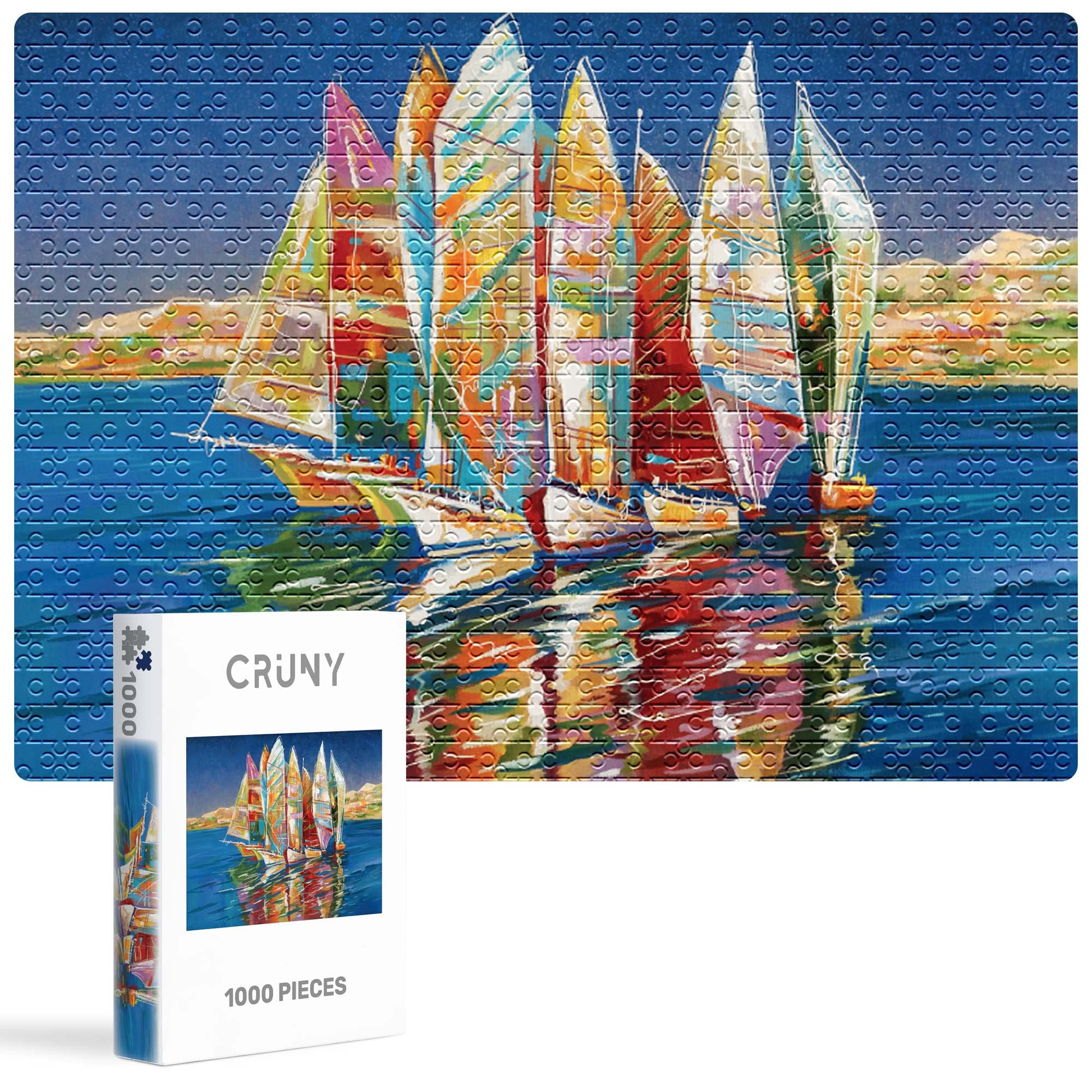 CRUNY 1000 Piece Jigsaw Puzzles for Adults: Sailor - A Challenging & Fun Jigsaw Puzzles for Adults 1000 Pieces, Perfect On a Jigsaw Board for 1000 Pieces - Jigsaw Puzzle for Adults, 50x70cm