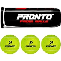 PRONTO Padel Tennis Balls, One Can 3 Balls, Tournament Quality Pressurized Balls with Great Control and Extended…
