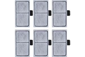 Arwiko 6pcs Filter Cartridges for TOP FIN EF-S Element and BF5 BETTAFLO, Aquarium Filter Cartridges Replacement Fish Tank Fil