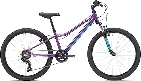 purple 24 inch bike