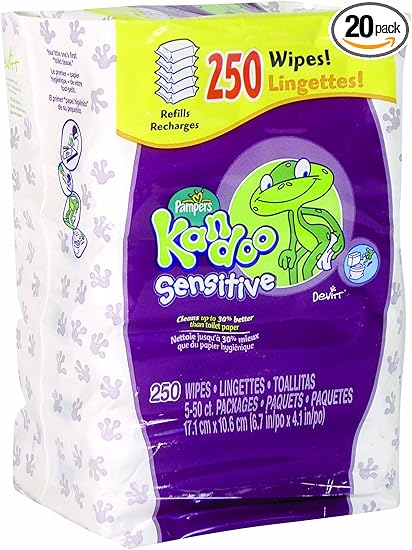 pampers kandoo flushable wipes
