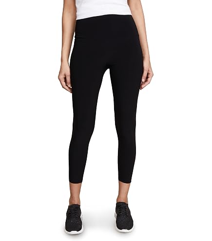 Norma Kamali KAMALIKULTURE Cropped Leggings Black XS 26, at Amazon