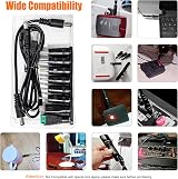 KUOQIY 8pc Universal DC Power Adapter Tip Kit 5.5x2.1mm Barrel Jack Converter view 6
