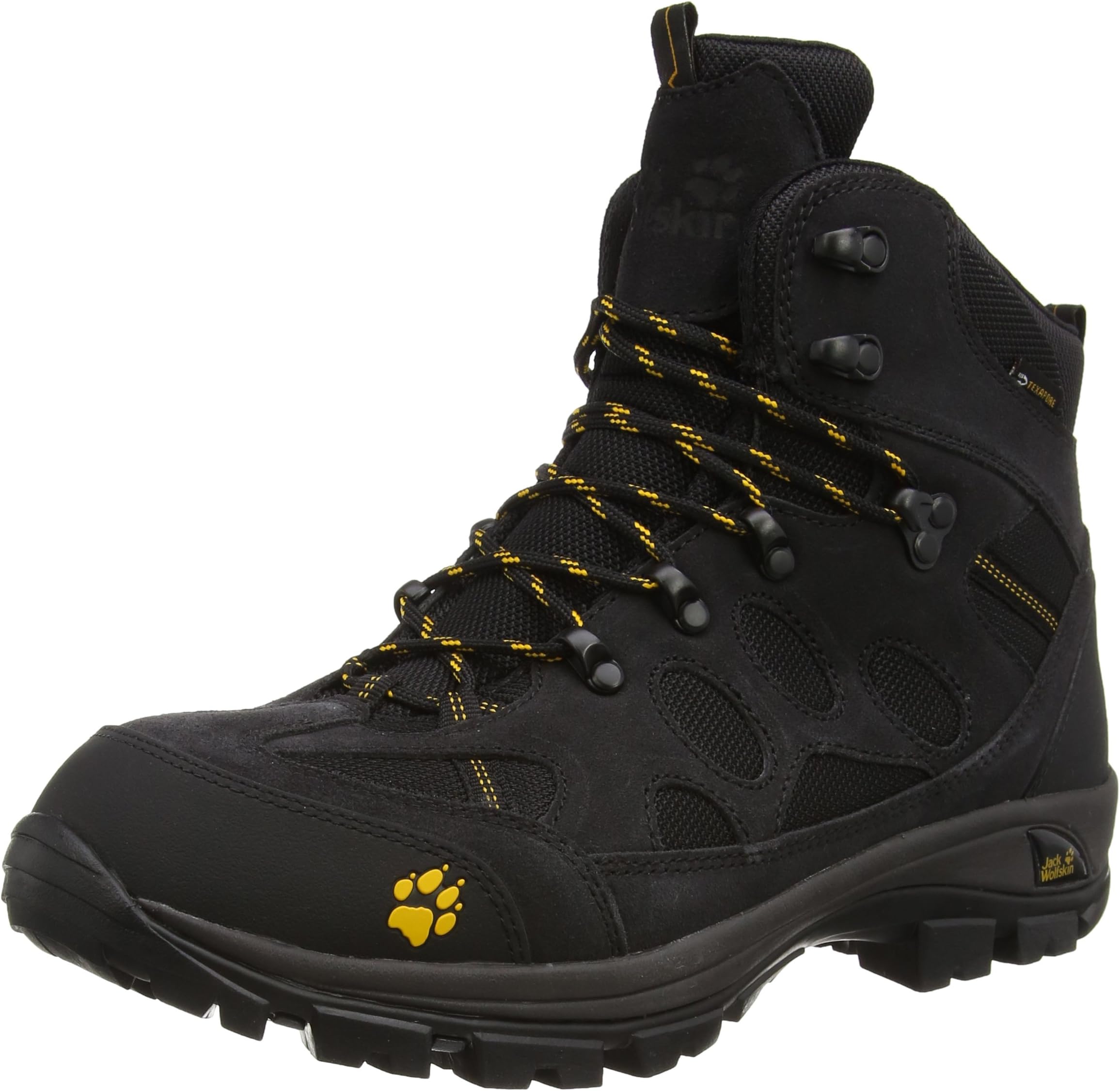 Jack Wolfskin Terrain 7 Texapore MID M Hiking Boot, Phantom, US Men's 13.5 D US