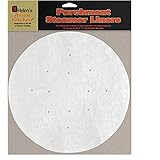 Helen's Asian Kitchen Perforated Parchment Bamboo Steamer Liners, 20 Count