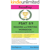 PSAT 8/9 READING and WRITING Workbook: for students in grades 8 and 9 book cover