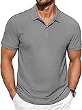 COOFANDY Men's Polo Shirts Short Sleeve Classic Fit