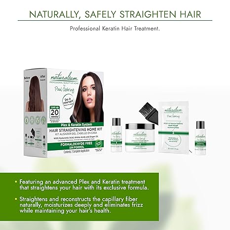 natural hair straightening system
