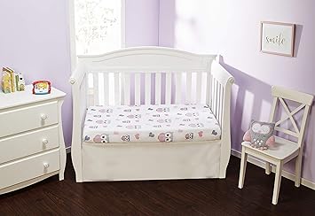 crib mattress with owls