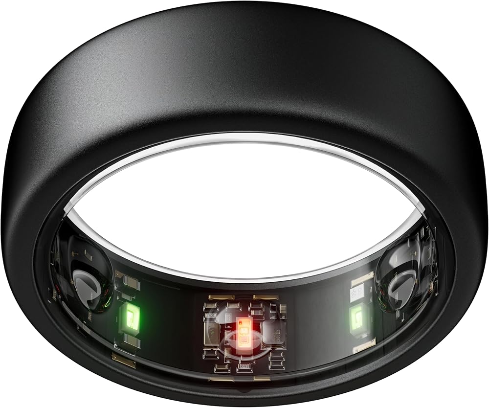 Oura Gen3 Horizon Smart Ring Size 12 Stealth Sleep Heart Rate Fitness