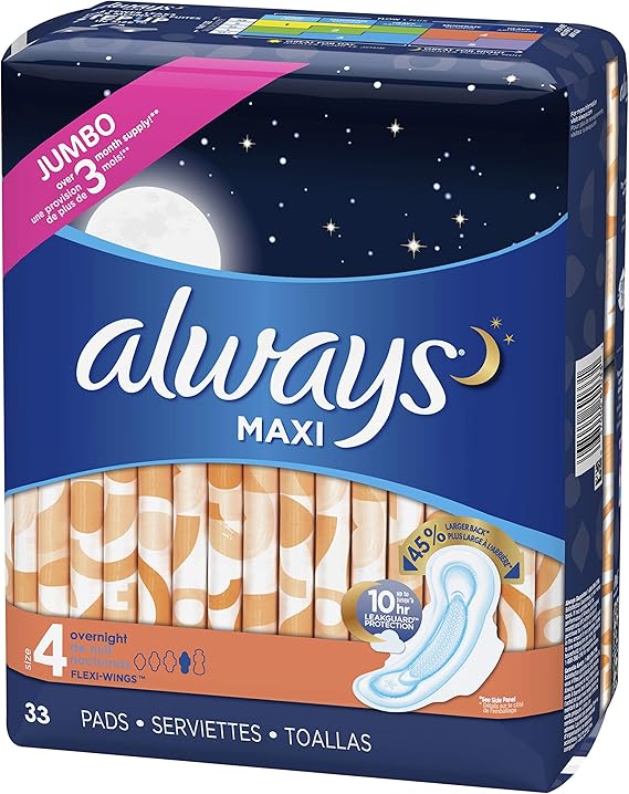 always maxi night size 3