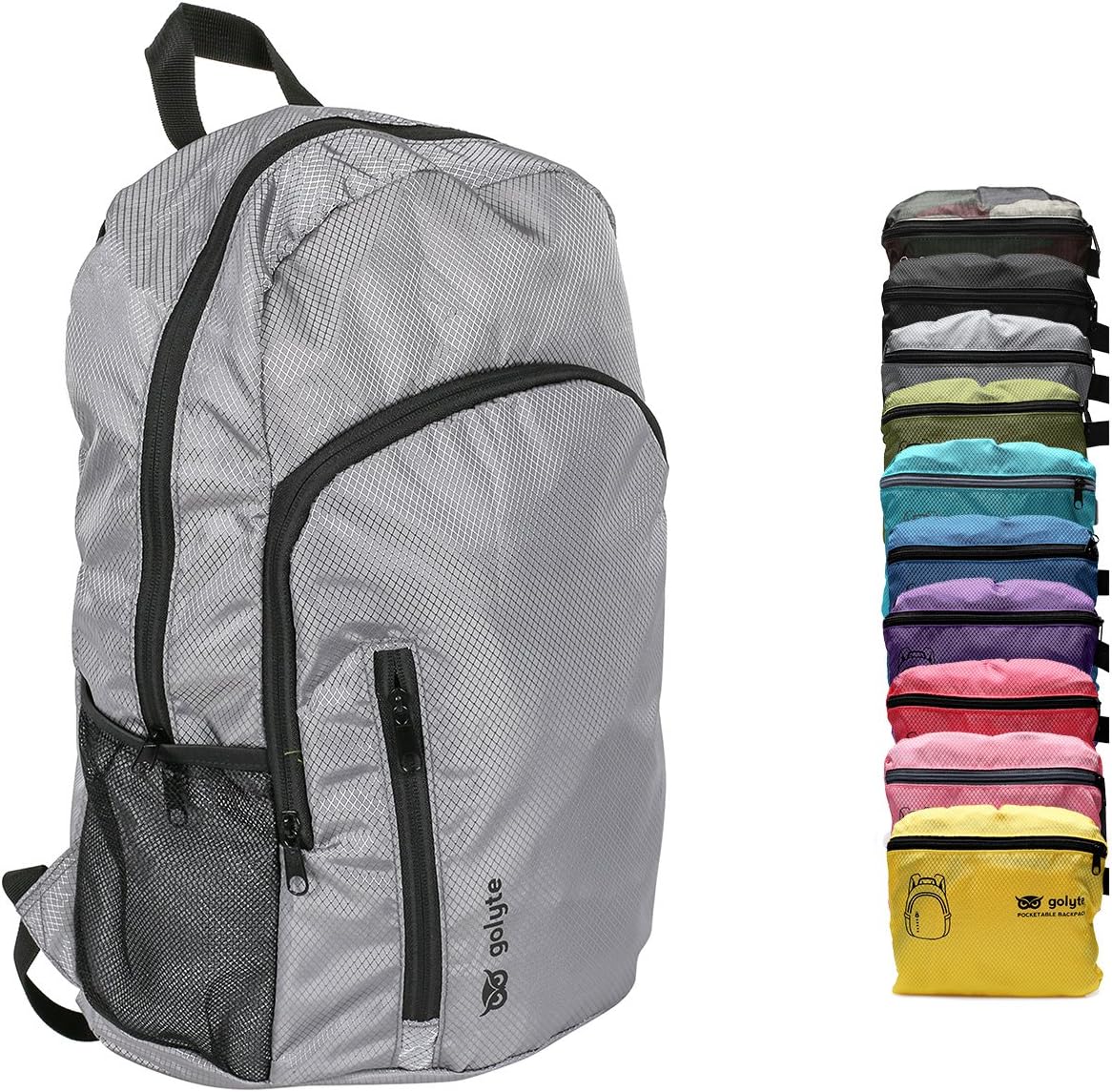 Golyte Lightweight Packable Travel Hiking Backpack Daypack 20L for Men Women Adult Boy Girl Teen