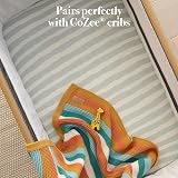 Tutti Bambini Premium Crib Sheets 2-Pack Run Wild Bamboo Jersey Fit 53x80 view 3
