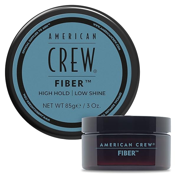 AMERICAN CREW MEN’S HAIR FIBER, LIKE HAIR GEL WITH HIGH HOLD & LOW SHINE, 3 OZ