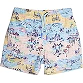RUGGEDBUTTS Boys UPF50+ Stretch Swim Trunks