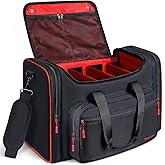 Mancro Padded Sneaker Bag, Sneakerhead Gifts, Shoe Travel Bags Fit 4 Pairs with Insulated Pocket and Shoulder Strap, Multi-functional Sports Gym Duffle for Basketball, Shoes, Cloth