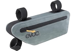 EVOC Multi Frame Pack WP, vielseitige Fahrradtasche (praktische Rennradtasche, Fahrradtasche Rahmen, leichte Bike Tasche, Volumen: 0,8 l & 1,2 l), Steel, One Size, Backpack