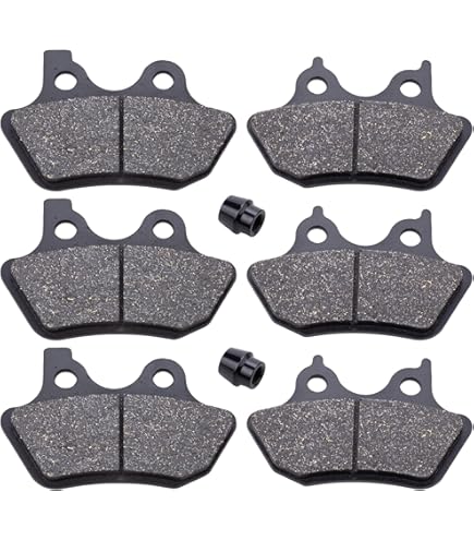 Front & Rear Brake Pads Shoes For Yamaha YTM225DX Tri-Moto 225Dx - Foto 8