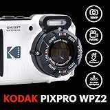KODAK Pixpro WPZ2 16MP Waterproof Shockproof Camera 15m 720p 2.7" LCD view 2