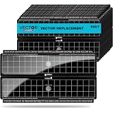 Catchmaster Vector Discreet Black Glue Trap Refills, 12-Pk, UV Light Fly Traps for Home, Unscented Sticky Gnat Glue Boards for House, UV Lamp Insect &amp; Mosquito Killer, Adhesive Bug Light Boards
