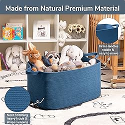 Goodpick Large Blanket Basket, Storage Baskets for