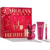 Carolina Herrera La Bomba Eau de Parfum 3-Piece Gift Set for Women | Includes La Bomba Eau de Parfum Perfume for Women 2.7 oz, Mini Lotion 3.4 oz &amp; Travel Perfume 0.34 oz - Fragrance Set