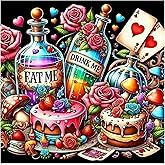 Paint by Numbers Kit for Adults Beginners, Adult Paint by Number Kits on Canvas, DIY Crafts Acrylic Painting by Number for Gift Home Decor 16x16 inch