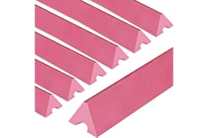 Amylove 6 Pack K66 Rubber Bumpers 8 Foot Pool Table Bumpers Replacement Pool Table Rail Cushions Billiard Rail Rubber Cushions Accessories