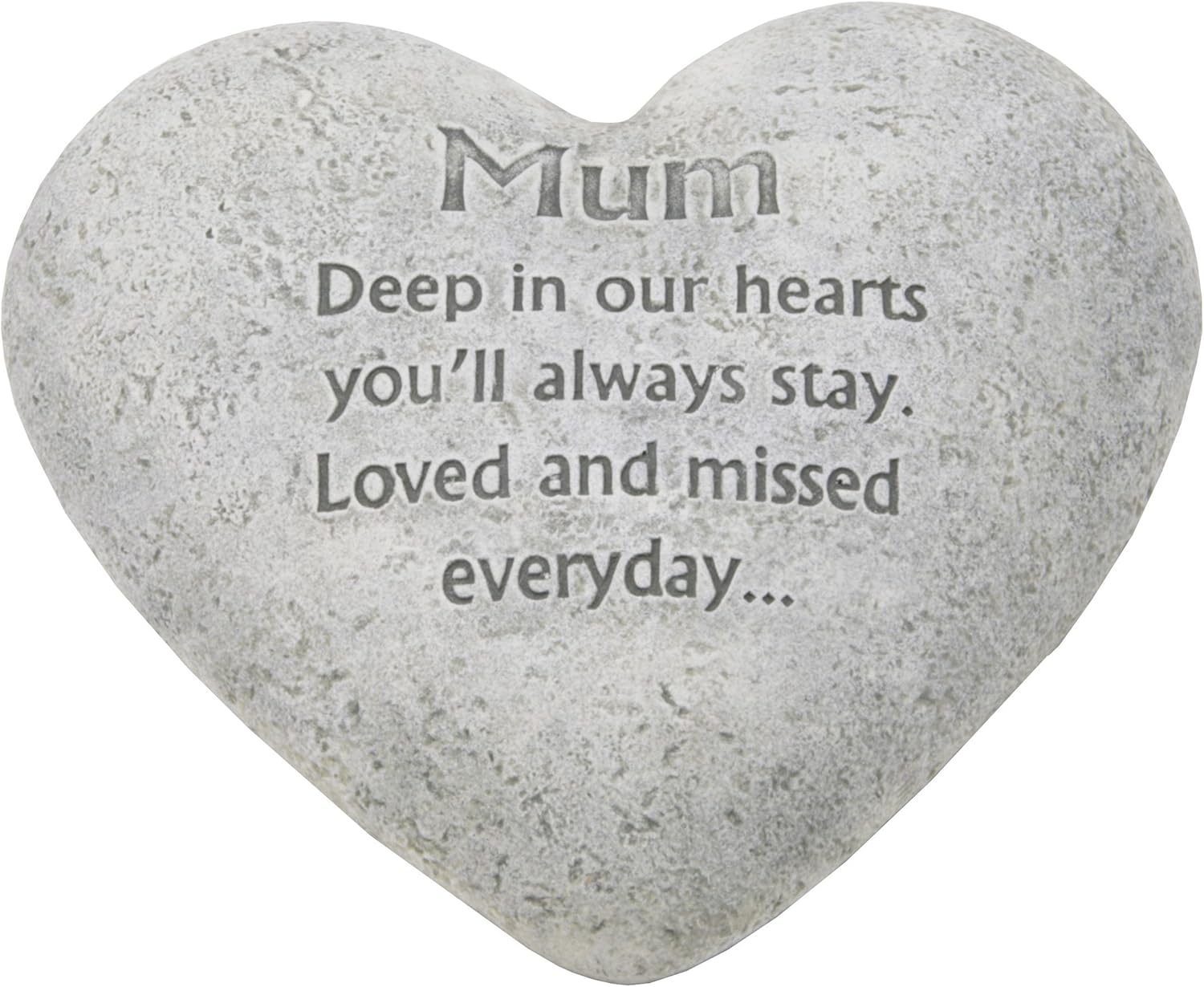 Graveside Memorial Ornaments Heart Plaque Mum Amazon.co.uk Kitchen