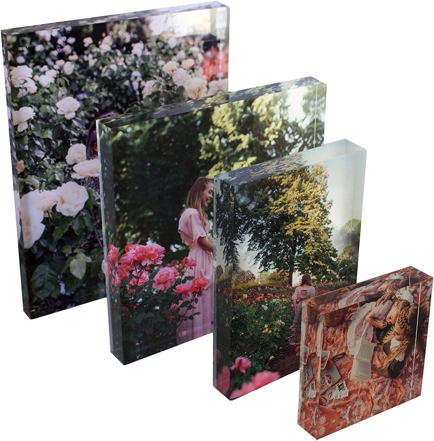 Skypanels Personalized Custom Acrylic Photo Block (4 x 4)