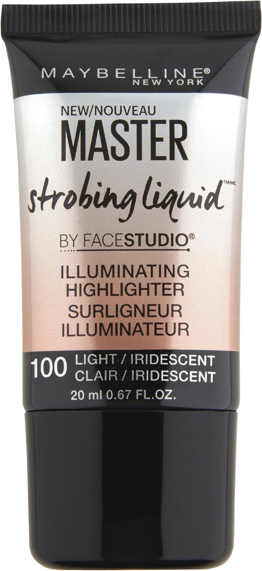 Maybelline New York Master Strobing Liquid Illuminating Highlighter, Light/Iridescent, 0.67 fl. oz.