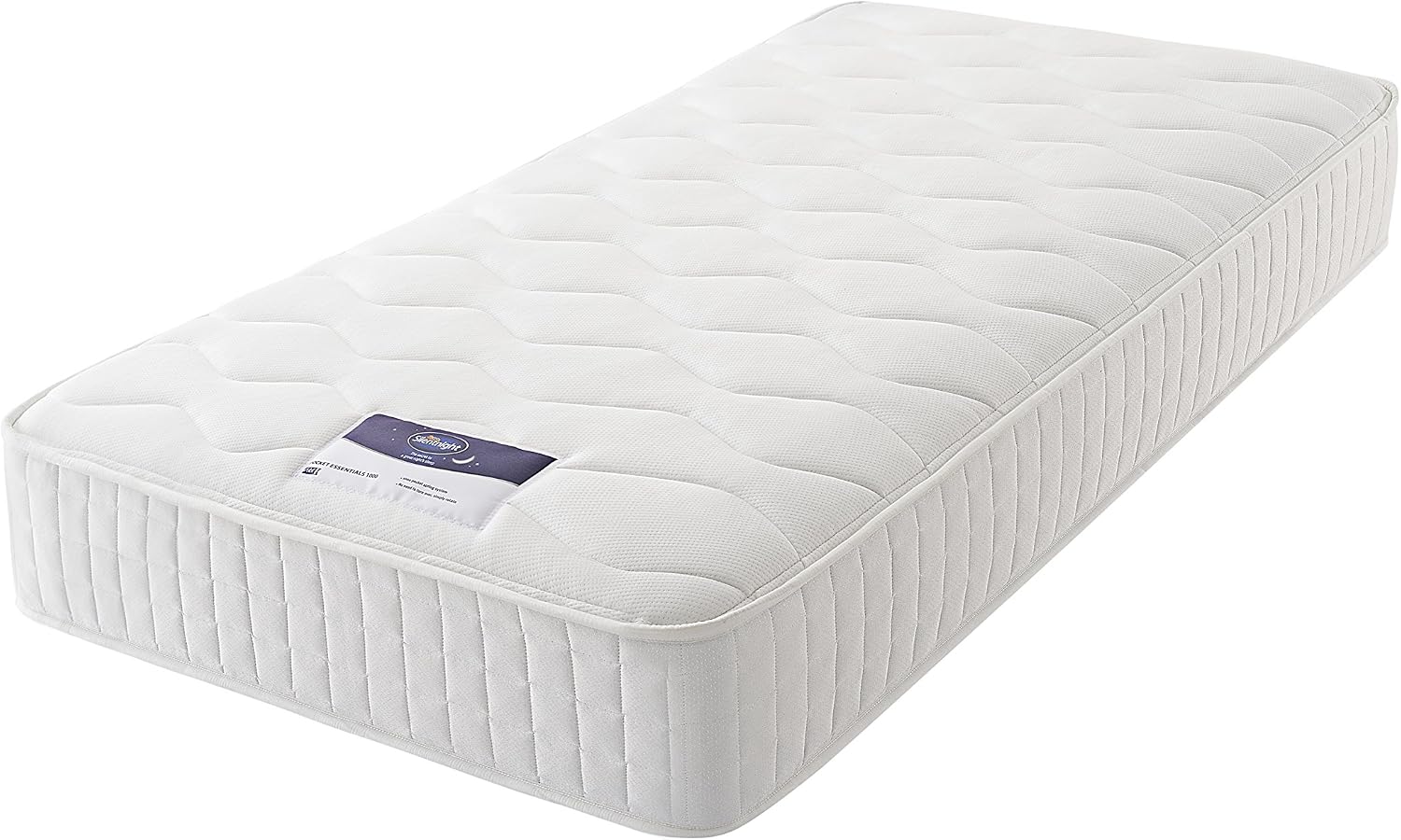 Silentnight Pocket Essentials 1000 Memory Mattress, White, Single (90 x 190 cm) - Image 3