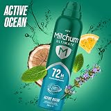 Mitchum Ultimate 72H Aerosol Active Ocean - Pack of 6 men antiperspirant view 2