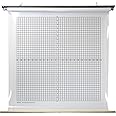 Geyer Instructional Products 250515 Coordinate Graph Chart, Pull Down, Write-On/Wipe-Off (Dry-Erase), 1" Grid for Numbered Axis