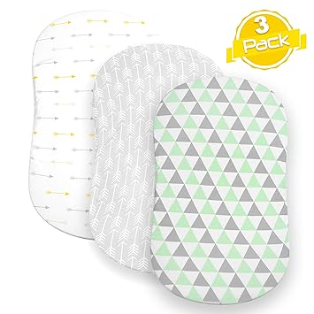 bassinet fitted sheet size