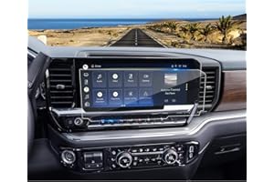 Coleya 2022-2025 2026 Sierra 1500 Screen Protector for GMC Sierra (SLE, SLT, Elevation) 13.4-inch Touch Screen, 9H Tempered G